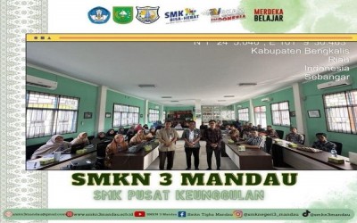 Workshop pembelajaran guru program kegiatan SMK Pusat Keunggulan Skema Pemadanan Dukungan Industri di SMKN 3 Mandau
