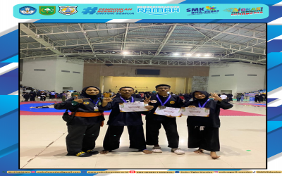Siswa SMKN 3 Mandau Torehkan Prestasi pada YPPMO Pencak Silat Championship-1