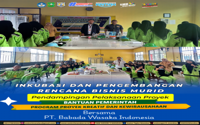 INKUBASI DAN PENGEMBANGAN RENCANA BISNIS MURID   Pendampingan Pelaksanaan Proyek Bantuan Pemerintah Program Proyek Kreatif dan Kewirausahaan Tahun 2026