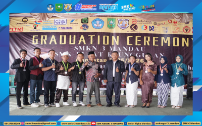 Perpisahan Murid Angkatan 2025/2026 SMKN 3 Mandau Berlangsung Meriah dan Penuh Haru